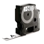 Dymo D1 originální páska do tiskárny štítků 19mm x 5.5m / permanentní polyesterová bílá (S0718070)