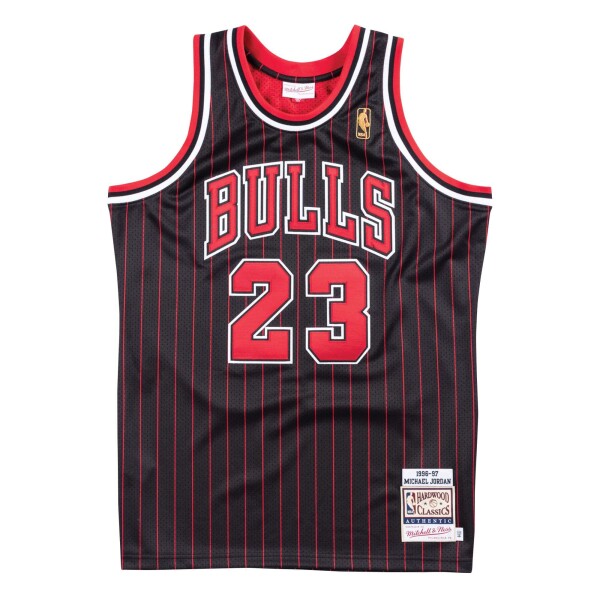 Mitchell & Ness Pánský dres Chicago Bulls NBA Michael Jordan #23 1996-97 Authentic Pinstripe Velikost: XL