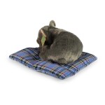 Plyšový pes francouzský buldoček ležící 23 cm ECO-FRIENDLY