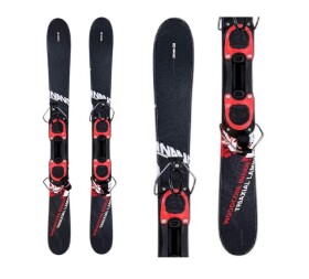 Sjezdové lyže Nano SNOWBLADE, Black/Red délka: 100