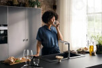 GROHE - Solido Set předstěnové instalace, klozetu Bau Ceramic a sedátka Slim softclose, tlačítka Sail, chrom/bílá 39900000