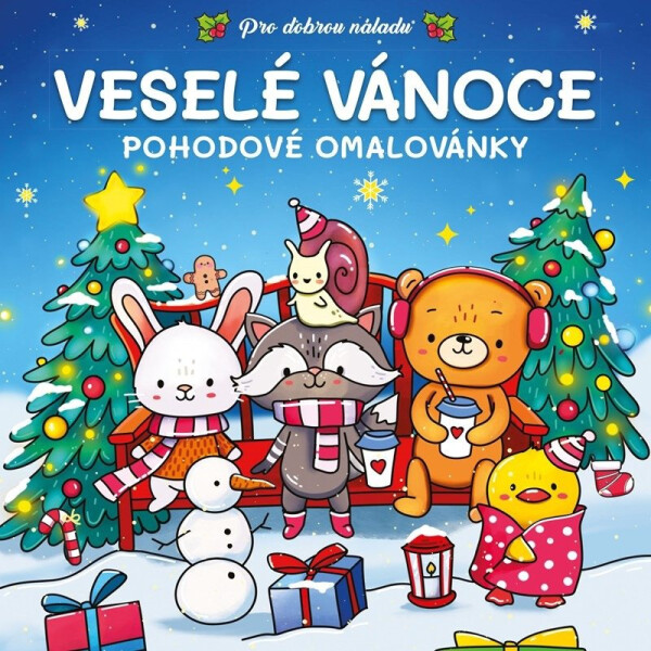 Veselé Vánoce - Pohodové omalovánky - kolektiv autorů