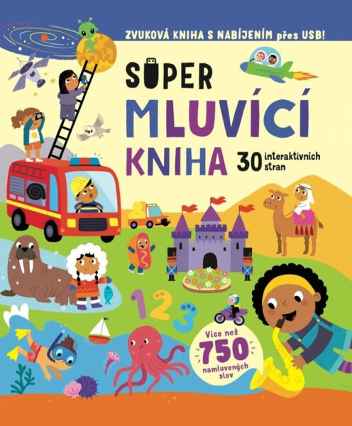 Super mluvící kniha Více než 750 namluvených slov