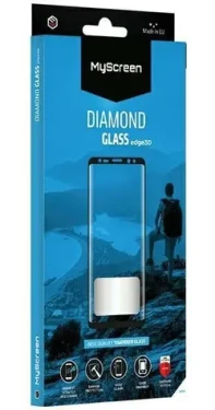 MyScreen DIAMOND GLASS edge3D pro Realme 14 Pro černá / Ochranné sklo / 9H / Tvrzené (MD10133TG 3D BLACK)