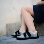 Barefoot dětské tenisky Pegres, BF57U černá - 37