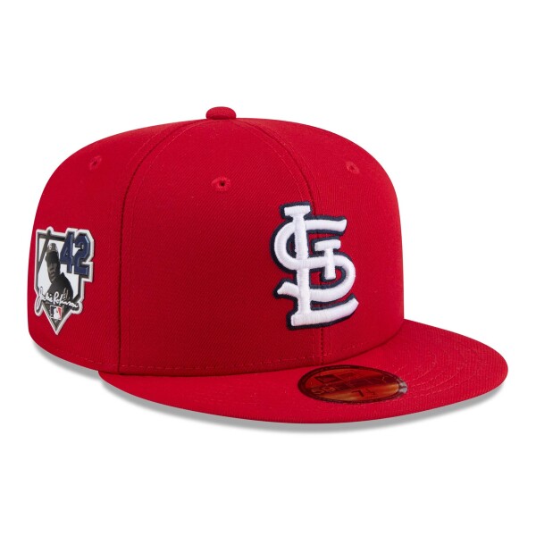 New Era Pánská kšiltovka St. Louis Cardinals MLB 2026 Jackie Robinson Day 59FIFTY Fitted Velikost: 7 3/4