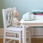 Cam Cam ApS Noční lampička s barevným světlem Cloud Dusty Green, zelená barva, plast