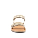 Dívčí barefoot sandály FLEXY FLOWERS Gold Shine Froddo G3150289 - 27