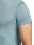 ICEBREAKER Mens Mer 125 Cool-Lite Speed SS Quarter Zip, Flint Blue (vzorek) velikost: M