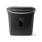Nedis PASH120BKA4 černá / Skartovačka / Křížový řez / 6x stránek A4 / 12 l / 300 W (PASH120BKA4)