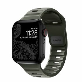 Nomad Sport řemínek pro Apple Watch (45 44 42 mm) M-L zelená (NM01132585)
