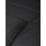 Kancelářské křeslo, houpací mechanismus, černá látka, KA-C713 BK2