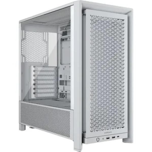 CORSAIR FRAME 4000D RS bílá / E-ATX / 1x USB-C 3.2 / 2x USB-A / bez zdroje / průhledná bočnice (CC-9011291-WW)