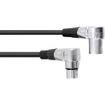 Omnitronic 30220903 XLR propojovací kabel [1x XLR zástrčka 3pólová - 1x XLR zásuvka 3pólová] 3.00 m červená