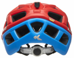 Juniorská cyklistická přilba KED Kailu Fiery red blue matt 49-53cm
