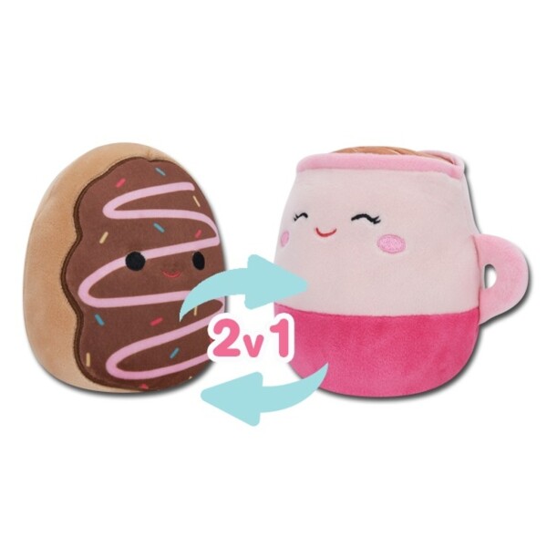 Squishmallows 2v1 donut Deja latte Emery