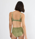 AMOURETTE - Polstrovaná podprsenka s kosticemi pro ergonomické pohodlí Triumph Olive Gold 70C