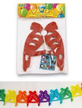 R-Kontakt.cz Girlanda papoušci - 3m