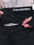 Horsefeathers LOTTE II SHELL black dámské zimní kalhoty