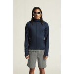 Běžecká mikina CRAFT ADV Explore Power Fleece Hood - modrá Velikost textilu: XL