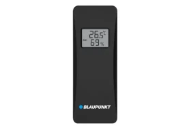 BLAUPUNKT ACC20WSBK černá / Venkovní snímač teploty pro meteostanice / LCD Displej / 2x 1.5V AA (5901750506116)