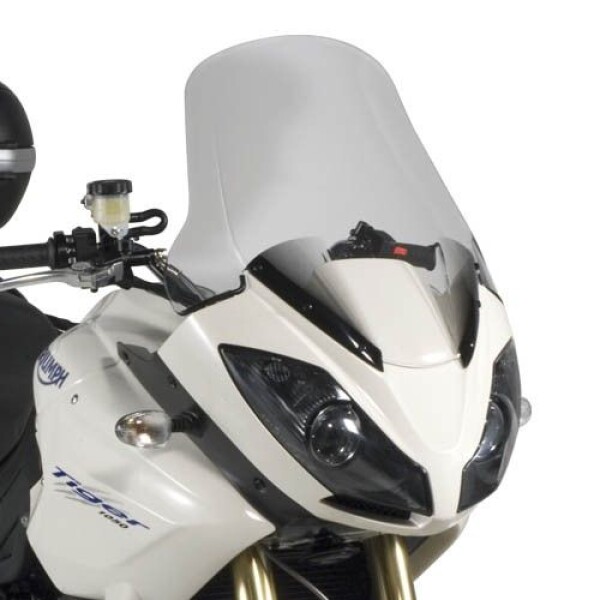 D225St plexi čiré Triumph Tiger 1050 (07-12) , Sport (13-15) vxš505x493 mm, o 125 mm vyšší