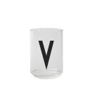 DESIGN LETTERS Sklenička s písmenem Letters 350 ml W, čirá barva, sklo
