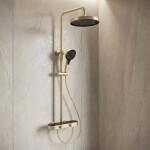 REA - Sprchový set Creo Brush Gold REA-P0361