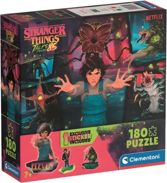 CLEMENTONI Puzzle Stranger Things Tales from '85: Nepřátelé
