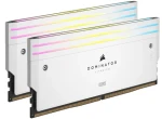 Corsair Dominator Titanium White 48GB (2x 24GB) DDR5 7200MHz / CL36 / DIMM / XMP / RGB / 1.4V (CMP48GX5M2X7200C36W)