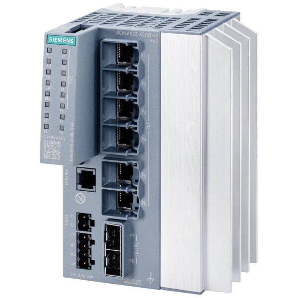 Siemens 6GK52062RS002AC2 6GK5206-2RS00-2AC2 průmyslový ethernetový switch 10 GBit/s funkce PoE