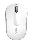 Rapoo M10+ bílá / bezdrátová optická myš / 1000 DPI / 2.4 Ghz / 3 tl. + kolečko / 1x AA baterie (6940056172990)