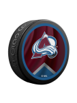 Inglasco / Sherwood Puk Colorado Avalanche Reverse Retro Jersey Souvenir Collector Hockey Puck