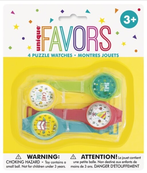 Hodinky s kuličkou 4 ks Hodinky s kuličkou 4 ks