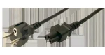 LogiLink CP093 černá / Napájecí kabel / Mickey (C5) - CEE7/7 / 1,8 m / 250V (CP093)