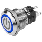 Arcolectric (Bulgin Ltd.) Arcolectric (Bulgin Ltd.) H8350RP, H8350RP tlačítkový spínač antivandal, 19 mm, 250 V/AC, 16 A, 1 ks