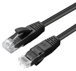 MicroConnect CAT6A U/UTP 20m černá / LSZH (MC-UTP6A20S)