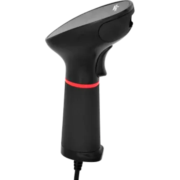 VIRTUOS HT-855A černá / snímač 1D 2D čárových kódů / emulace RS-232 / USB / stojánek (EHE0006)
