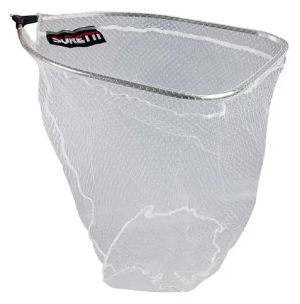 Suretti Podběráková hlava s nylonovou sítí 40x30 cm / Podběráková hlava / Nylonová síť / 40 x 30 cm
