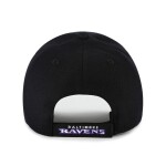 47 Brand Pánská kšiltovka Baltimore Ravens NFL Black & White MVP Adjustable