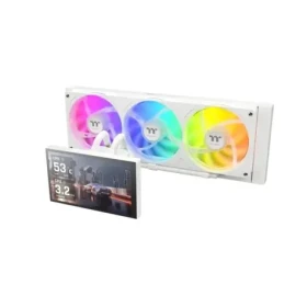 Thermaltake ST360 Ultra bílá / AIO vodní chladič CPU / 7" IPS LCD / 3x 120 mm / 2500 RPM / 85.29 CFM / A-RGB (CL-W494-PL12SW-A)