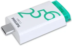 Philips Click Series 256 GB bílá / Flash disk / USB-C / USB 3.2 Gen 1 (FM25FD175B/00)