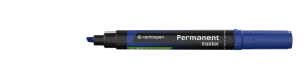 Popisovač Centropen 8576 permanentní, klínový hrot - modrý