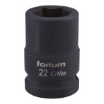 FORTUM 4703022 Gola hlavice rázová 3/4", 22mm, CrMoV