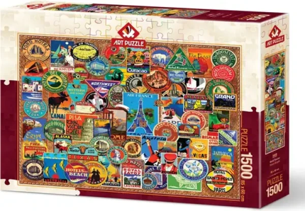 ART PUZZLE 5408 Puzzle Světový cestovatel