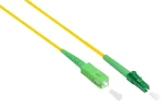 Good Connections OS2 LC/SC žlutá 10 m / Optický patch kabel / Simplex / SM 9/125 µm / LSZH (LW-S910LASA)