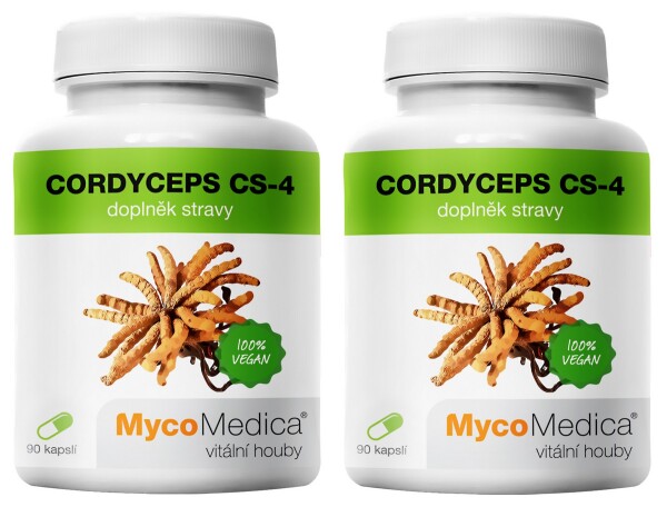 MycoMedica Cordyceps CS-4 2 x 90 kapslí