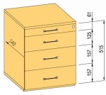 BBP Orga Aer K2 540 :: částečný-tlumení-plast (158515)