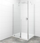 Sprchový kout obdélník 140x80 cm SAT Walk-In Xmotion SATBWIXM140STE80 SATBWIXM140STE80