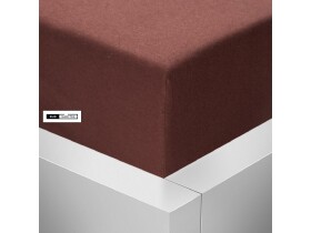 Stanex Jersey napínací prostěradlo čokoládové ROZMĚR: (š/d/v) 180 x 200 x 20 cm